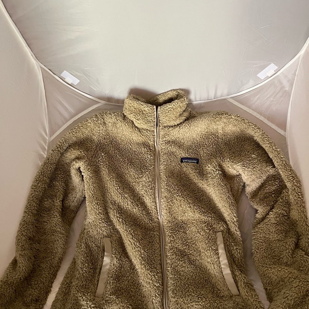 Patagonia Women's Tan Fleece Jacket